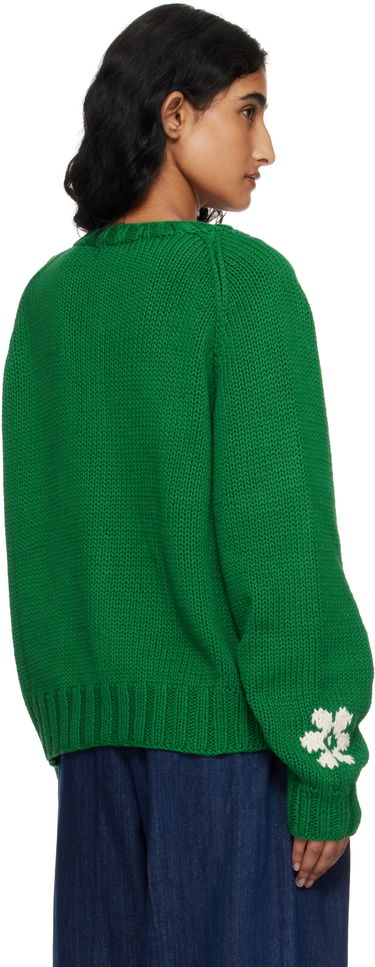 Пуловер YMC YMC Atomic Knit Cardigan Зелено | Q8YMD, 2