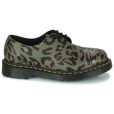 Кецове и обувки Dr. Martens 1461 Smooth Distorted Leopard Зелено | 27686384, 1