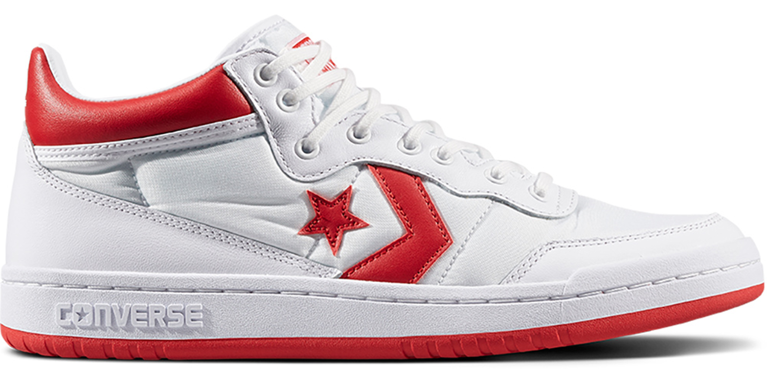 Кецове и обувки Converse Fastbreak 83 Mid White Casino Бяло | 155651C, 0