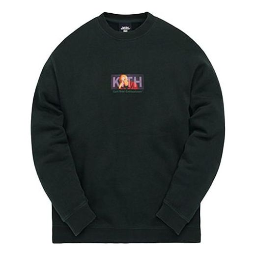 Пуловер KITH Mood Logo Sweatshirt Черно | KHM030098-302