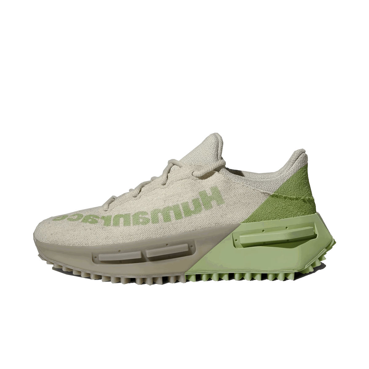 Кецове и обувки adidas Originals Humanrace x NMD S1 MAHBS "Oatmeal Mint" Зелено | ID4807, 0