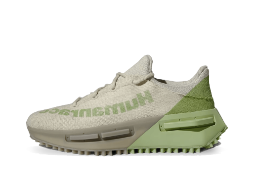 Кецове и обувки adidas Originals Humanrace x NMD S1 MAHBS "Oatmeal Mint" Зелено | ID4807