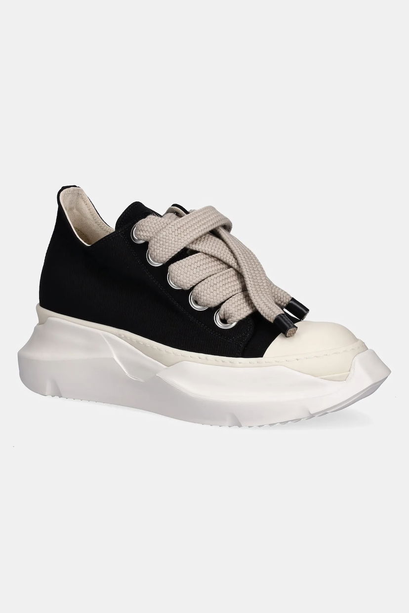 Кецове и обувки Rick Owens Rick Owens DRKSHDW Jumbolace Abstract Low Черно | DU02E7845.DOW2
