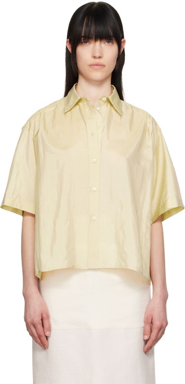 Риза Jil Sander Jil Sander Spread Collar Boxy Shirt Жълто | J40DL0167_J70003, 0