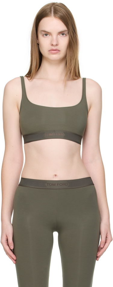 Сутиен Tom Ford Tom Ford Signature Bralette Зелено | BRJ016-JEX166, 0