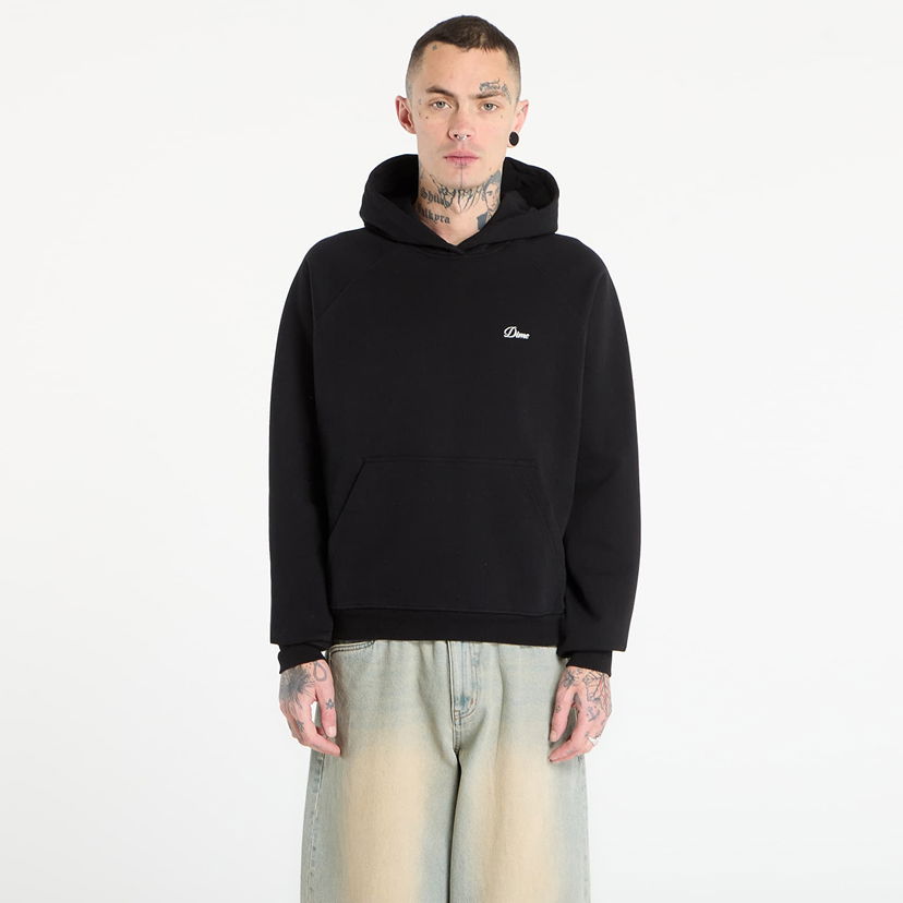 Суитчър Dime Cursive Small Logo Hoodie Черно | DIMEHO2545BLK