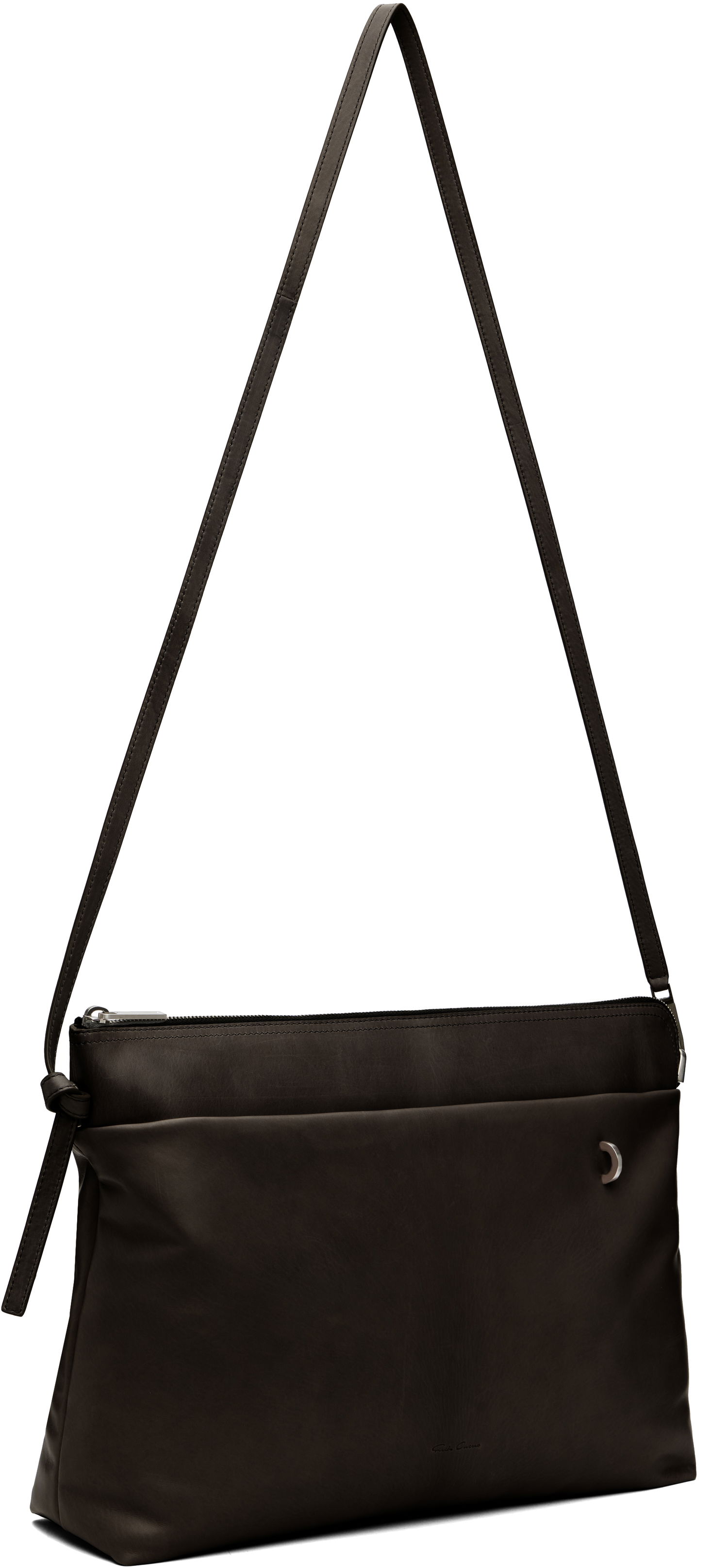 Чанта през рамо Rick Owens Rick Owens Concordians Big Adri Bag Кафяво | RA02E0726 LCAPA, 1