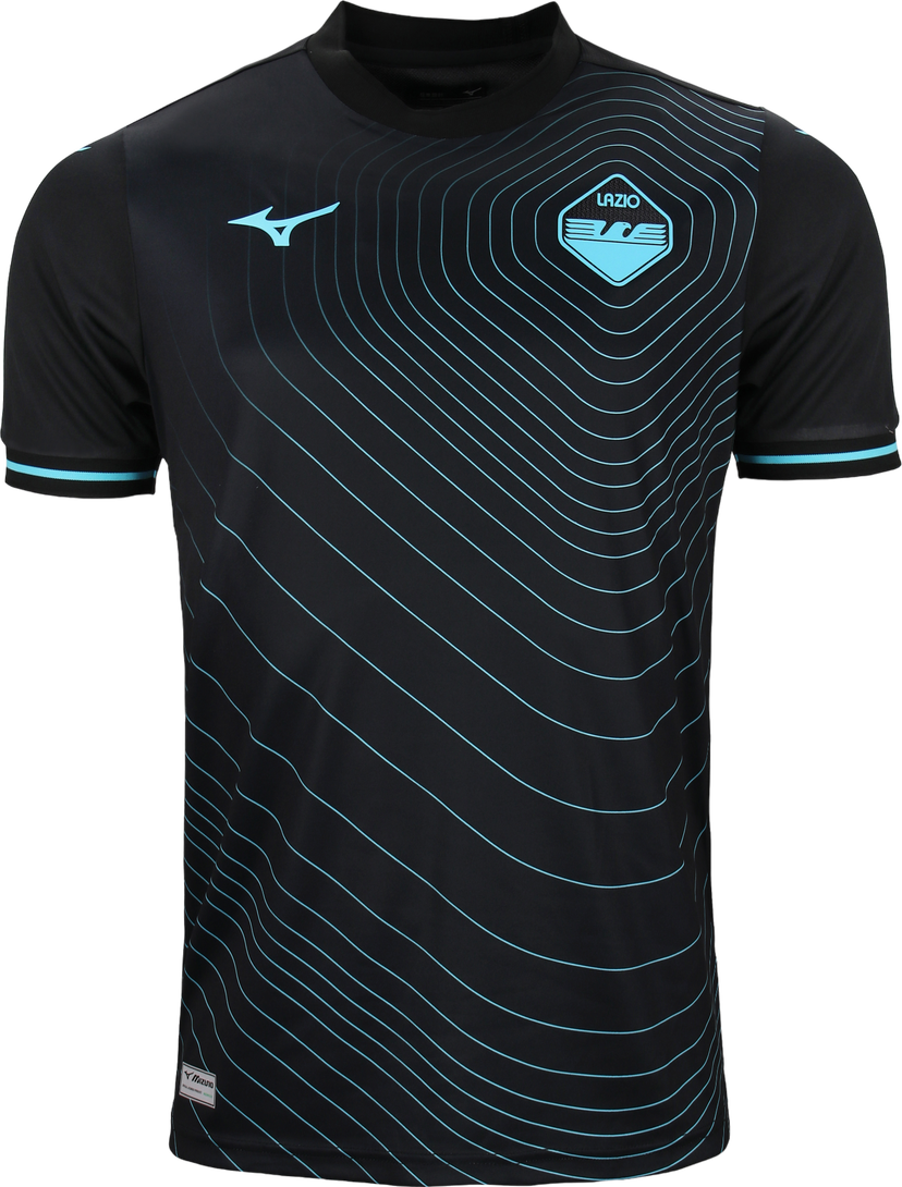 Фланелка Mizuno Mizuno Lazio Roma 3rd Jersey 2024/2025 Черно | p2gabx09-09