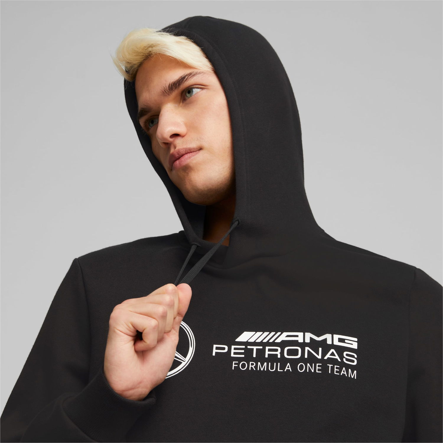 Суитчър Puma Mercedes AMG Petronas Motorsport F1 Essentials Hoodie Черно | 537313_01, 1