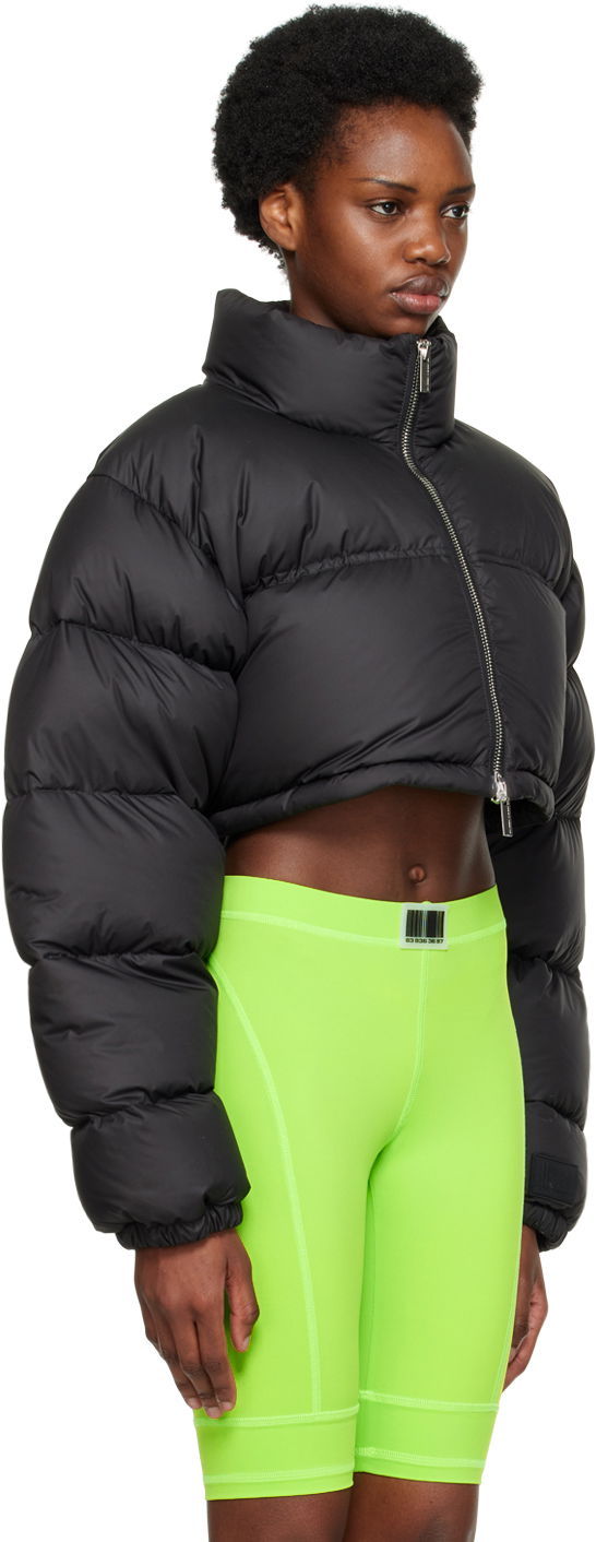 Пухо яке VETEMENTS VTMNTS Cropped Down Puffer Jacket Черно | VL14JA240B, 1