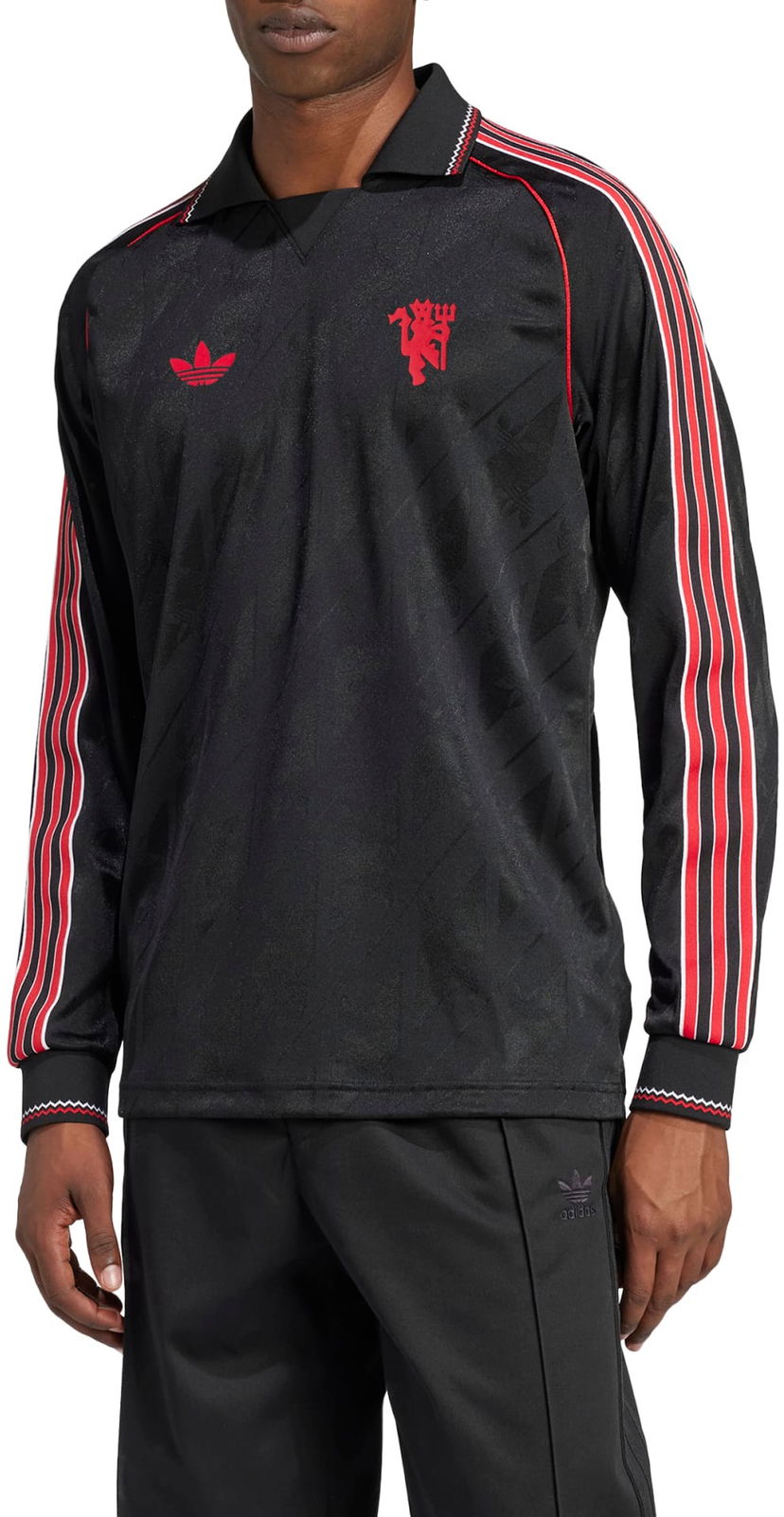 Фланелка adidas Originals Manchester United FC Jersey Черно | is6522