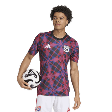 Фланелка adidas Originals Olympique Lyonnais Pre-Match Jersey Черно | jl7936, 2