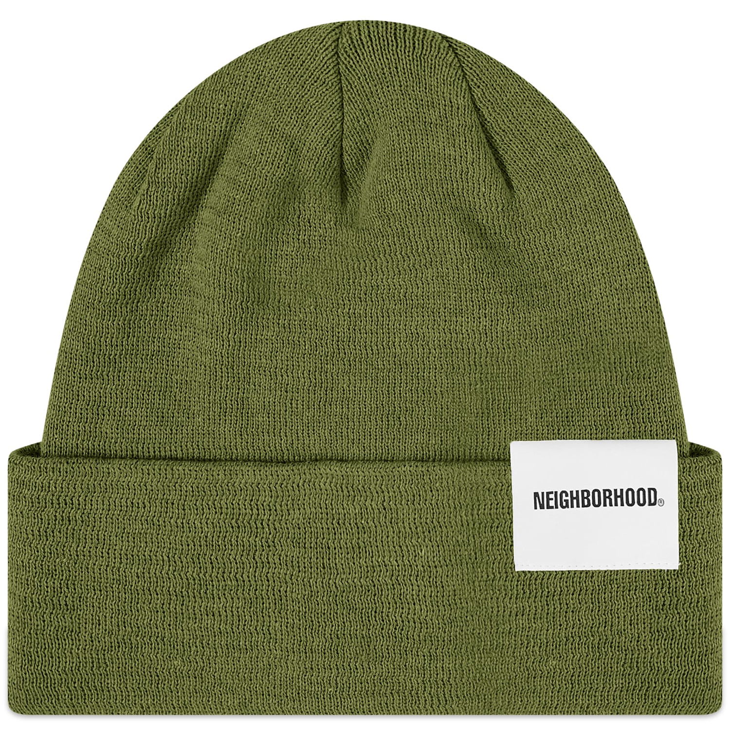 Шапка Neighborhood Beanie Зелено | 231YGNH-HT01-OVD, 0