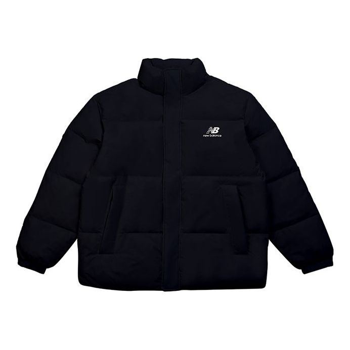 Пухо яке New Balance Logo Print Down Jacket Черно | AMJ24359-BK, 0
