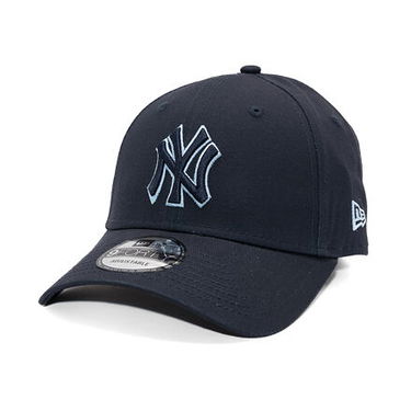Шапка с козирка New Era MLB Team Outline 9FORTY - NY Yankees - Navy Тъмно синьо | 60667390, 0
