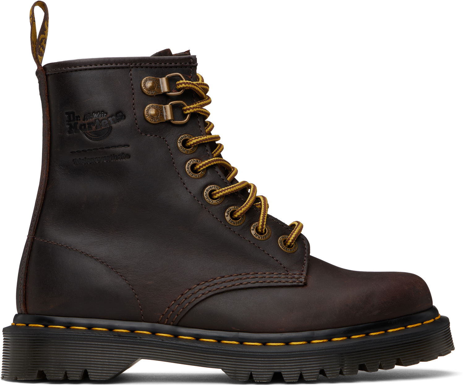 Кецове и обувки Dr. Martens thisisneverthat Edition 1460 Tint Boots Кафяво | 31281523, 0