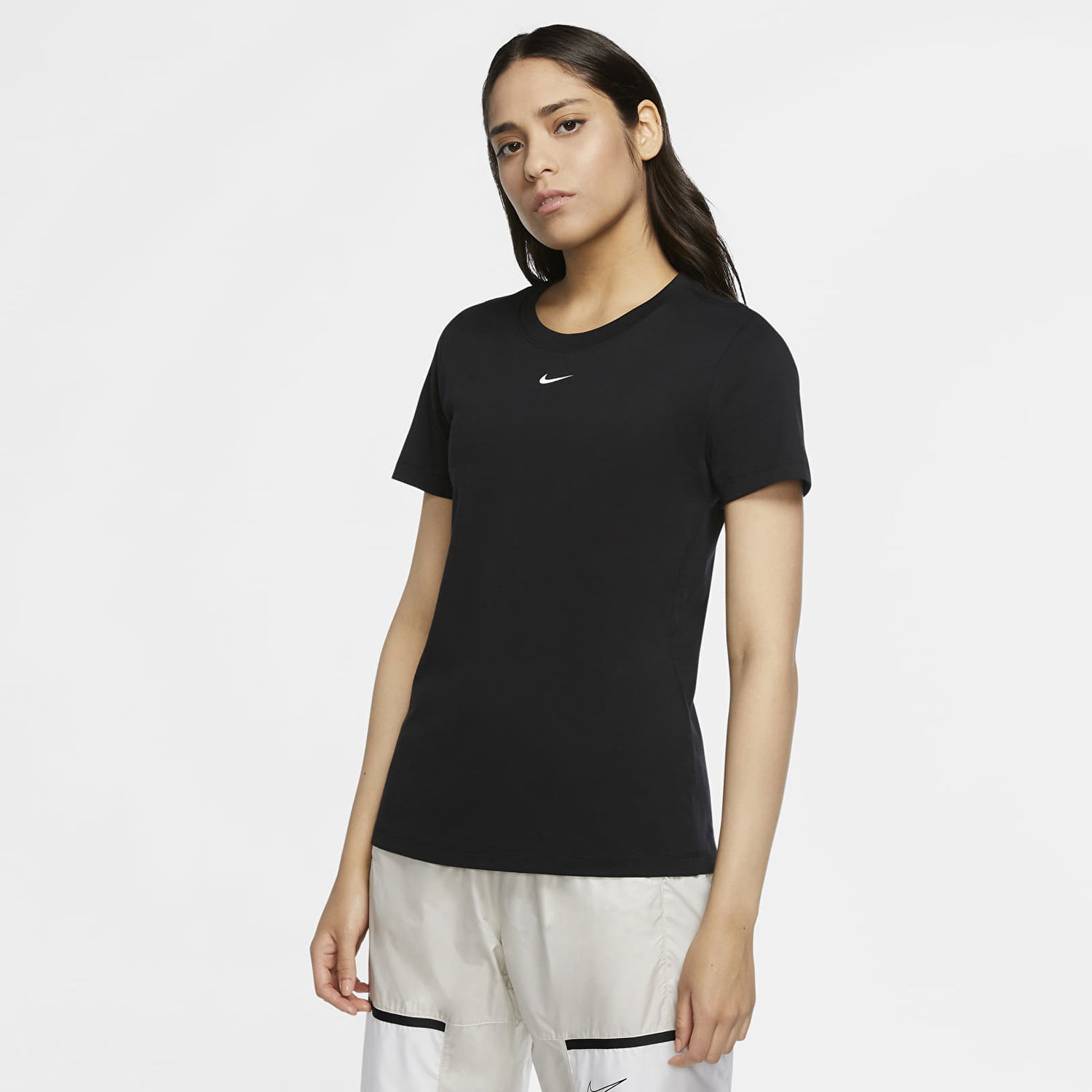 Тениска Nike Sportswear Essential Tee Crew Черно | CZ7339-011, 0