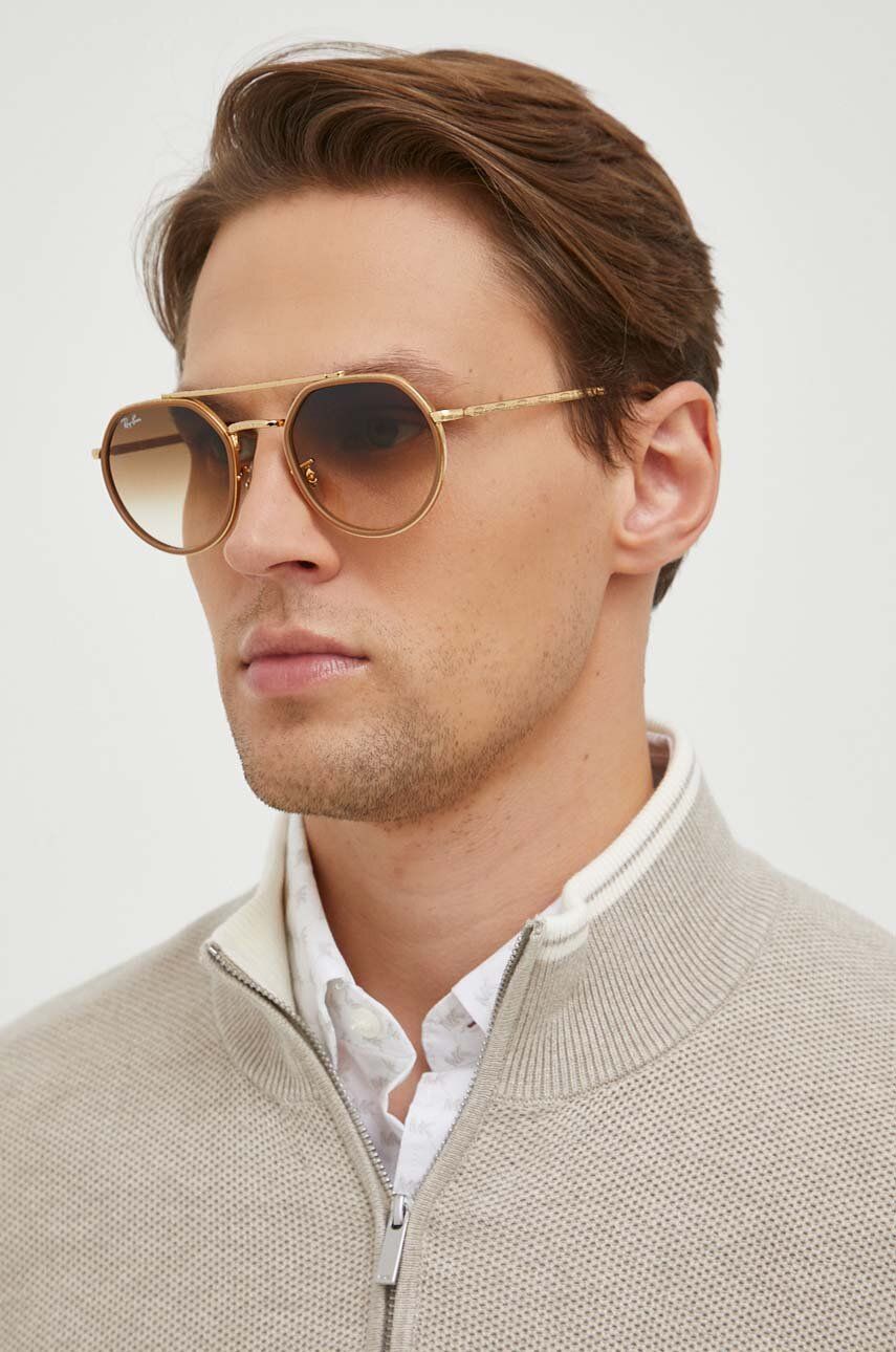 Слънчеви очила Ray-Ban Ray-Ban Sunglasses Кафяво | 0RB3765, 1