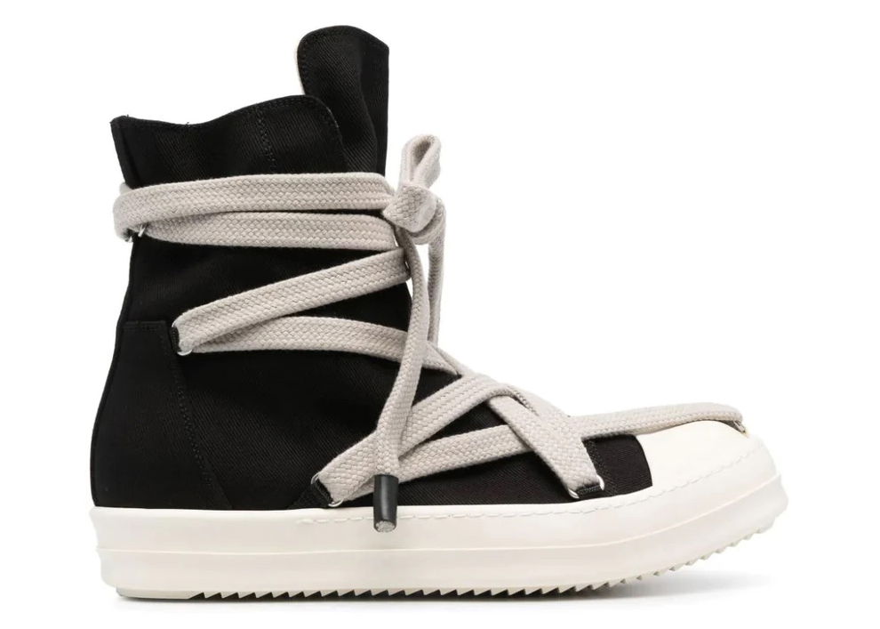 Кецове и обувки Rick Owens DRKSHDW Hexa High "Black Pearl" Черно | DU02C5805 DOW2 9811, 0