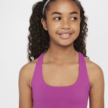 Сутиен Nike Nike One Long-Line Sports Bra Лилаво | FQ8729-518, 2