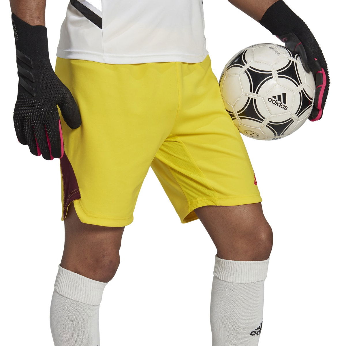 Къси панталони adidas Performance Tiro 23 Pro Goalkeeper Shorts Жълто | ht3204, 0