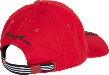 Шапка с козирка adidas Performance Manchester United Baseball Cap Червено | JM3052, 1