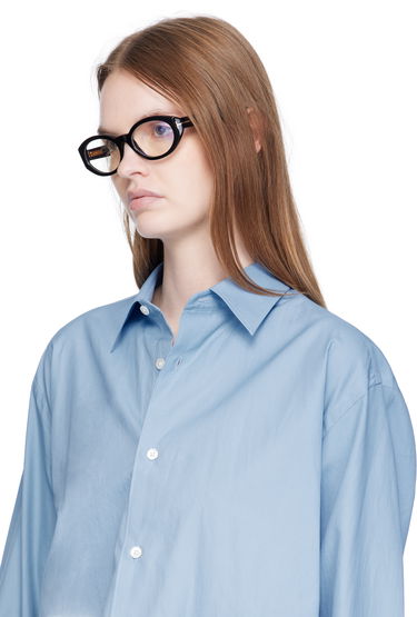 Слънчеви очила Tom Ford Tom Ford Oval Glasses Черно | FT6067-B_54001, 3