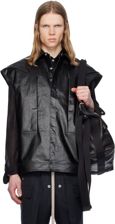 Жилетка Rick Owens Rick Owens Sleeveless Jumbo Shirt Черно | RU01E5776 SCT, 0