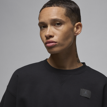 Суитчър Jordan Jordan Flight Fleece Cropped Sweatshirt Черно | FV7152-010, 4