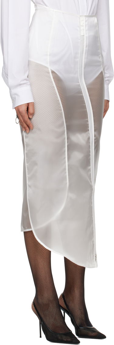 Пола Coperni Coperni Organza Maxi Skirt Бяло | COPJ68F3014, 1