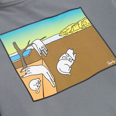 Суитчър RIPNDIP Rip N Dip Nermali Hoodie Сиво | RNDSPR25133, 2
