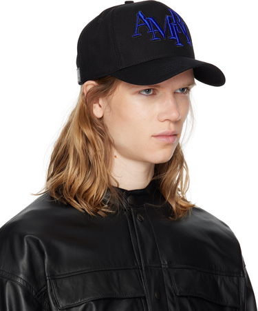 Шапка с козирка AMIRI Staggered Logo Canvas Cap Черно | AMHACP1039, 1