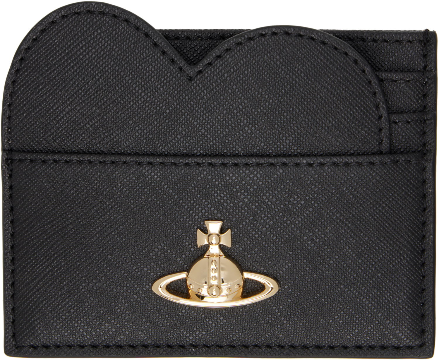 Портфейл Vivienne Westwood Vivienne Westwood Heart Card Holder Черно | 54030008W-S0021-, 0