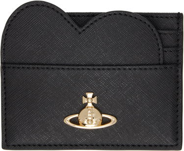 Портфейл Vivienne Westwood Vivienne Westwood Heart Card Holder Черно | 54030008W-S0021-, 0