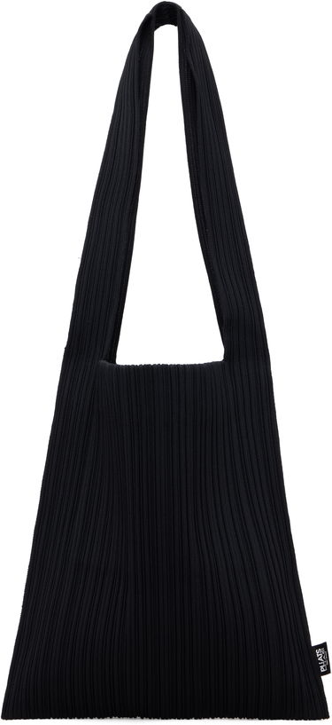 Голяма пазарска чанта Pleats Please Issey Miyake PLEATS PLEASE ISSEY MIYAKE Crepe Knit Tote Черно | PP59AG672, 0