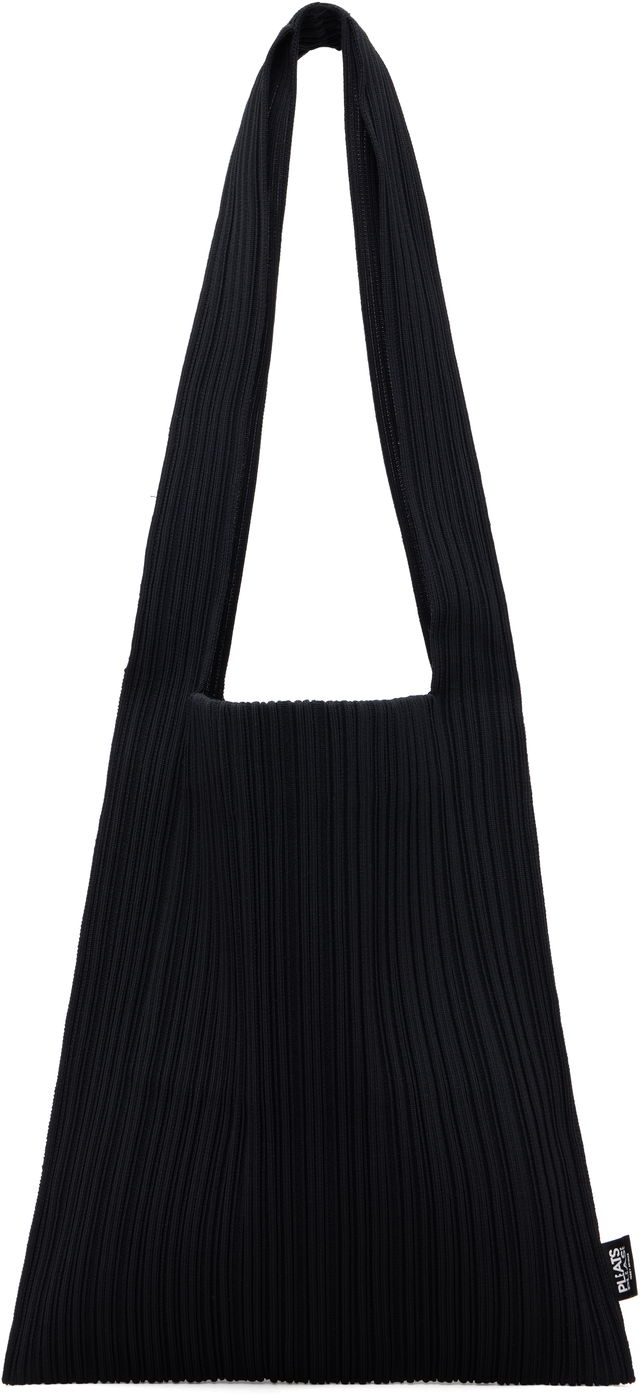 PLEATS PLEASE ISSEY MIYAKE Crepe Knit Tote