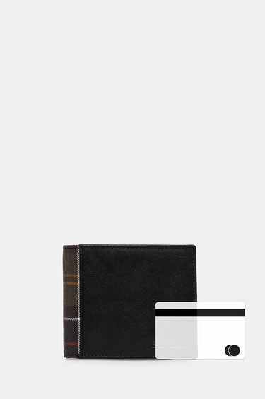 Портфейл Barbour Leather Card Holder Черно | MGS0073, 6