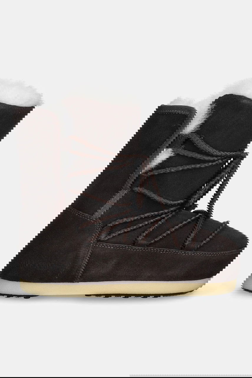 Кецове и обувки Moon Boot EVX Suede Shearling Snow Boots Кафяво | 80D1470050.M010, 1