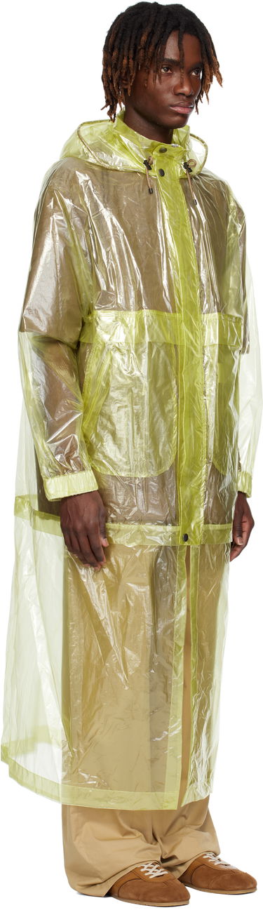 Дъждобран Dries Van Noten Dries Van Noten Sheer Taffeta Coat Жълто | 251-020552-1258, 1
