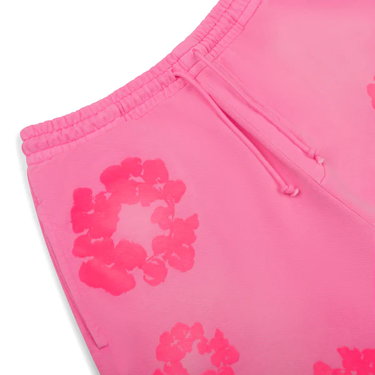 Къси панталони Denim Tears Cotton Wreath Sweat Shorts Розово | ss25brs0611, 2