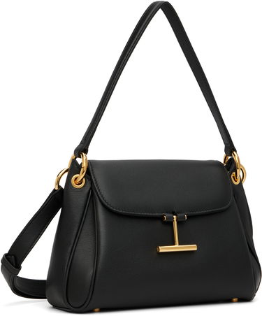 Дамска чанта Tom Ford TOM FORD Small Tara Leather Bag Черно | L1870-LCL490G, 1