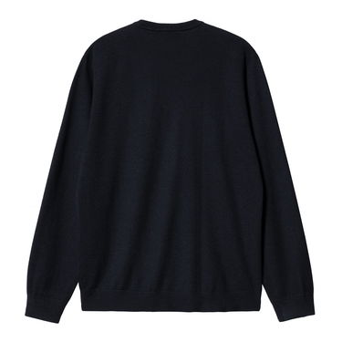 Пуловер Carhartt WIP Madison Sweater Тъмно синьо | I030841_0CO_XX, 4