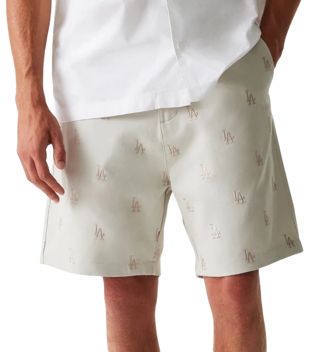 New Era Los Angeles Dodgers MLB Monogram Shorts