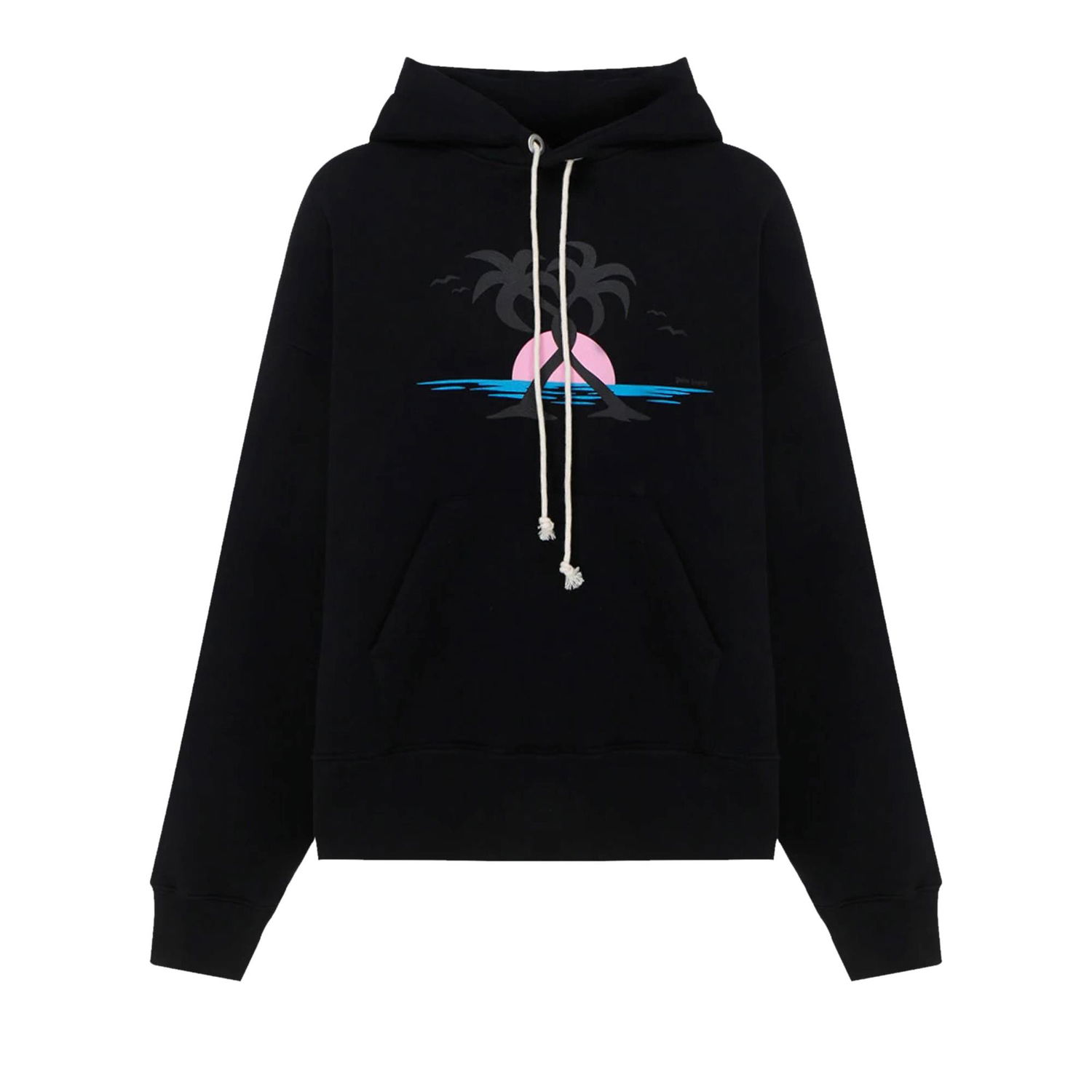Суитчър Palm Angels Hugging Palms Hoodie Черно | PMBB058S22FLE0201020, 1