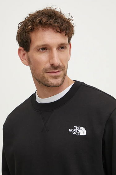 Пуловер The North Face The North Face Essential Crew Sweatshirt Черно | NF0A89ETJK31, 3