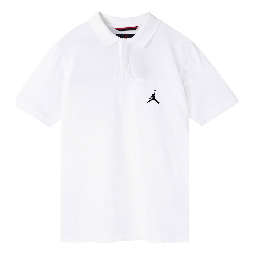 Поло тениска Jordan Jordan Jumpman Sports Short Sleeve Polo Shirt Бяло | CJ4705-100