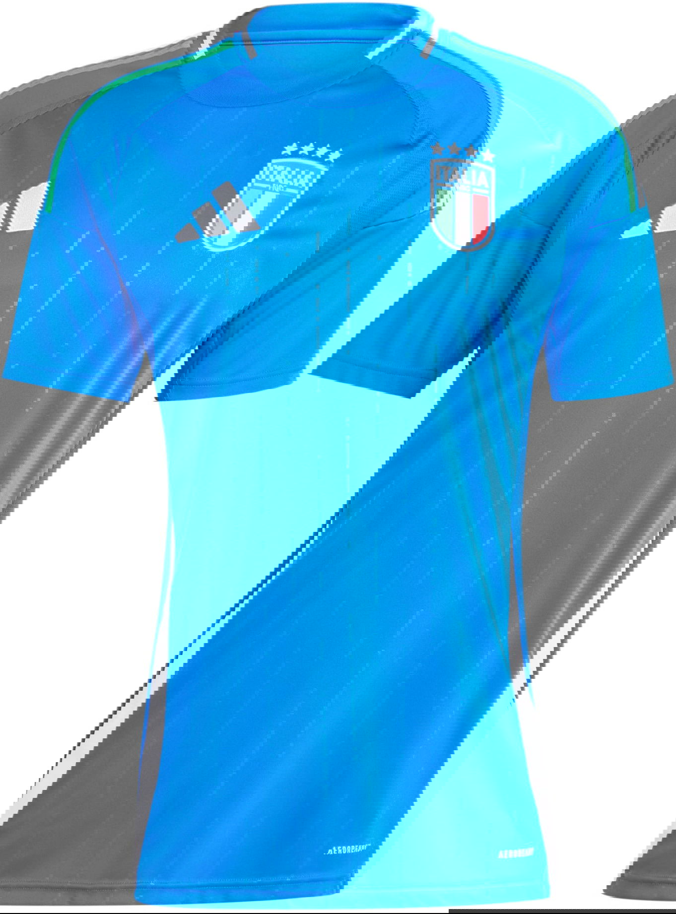 Фланелка adidas Originals FIGC H JSY 2024 Синьо | in0657, 1