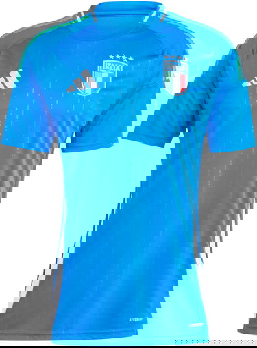 Фланелка adidas Originals FIGC H JSY 2024 Синьо | in0657, 1
