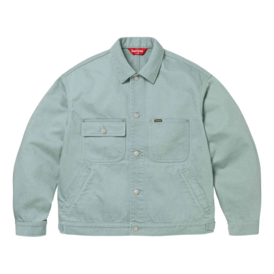 Яке Supreme Chore Trucker Denim Jacket Зелено | SUP-SS24-232, 0