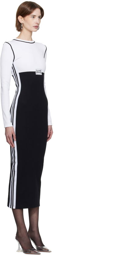 Pокля Jean Paul Gaultier Jean Paul Gaultier Color-Block Maxi Dress Черно | 25/33-F-RO343P-J080-0100, 1